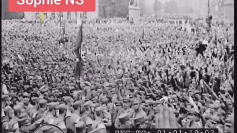 Joseph Goebbels speaks to the german youth