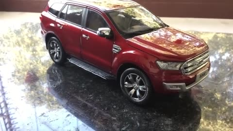 Diecast Unboxing-2016 Ford EverestEndeavour(sunset red) 118 JMC_part2