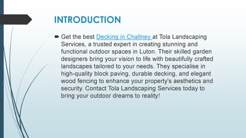 Best Decking in Challney