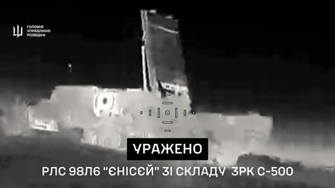 GRU Drone Smashes into Russia's Most Advanced Radar Complex(98L6 "Yenisei", Part of Incoming S-500)