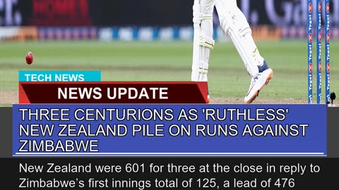 Three Centurions as Ruthless New Zealand Pile on