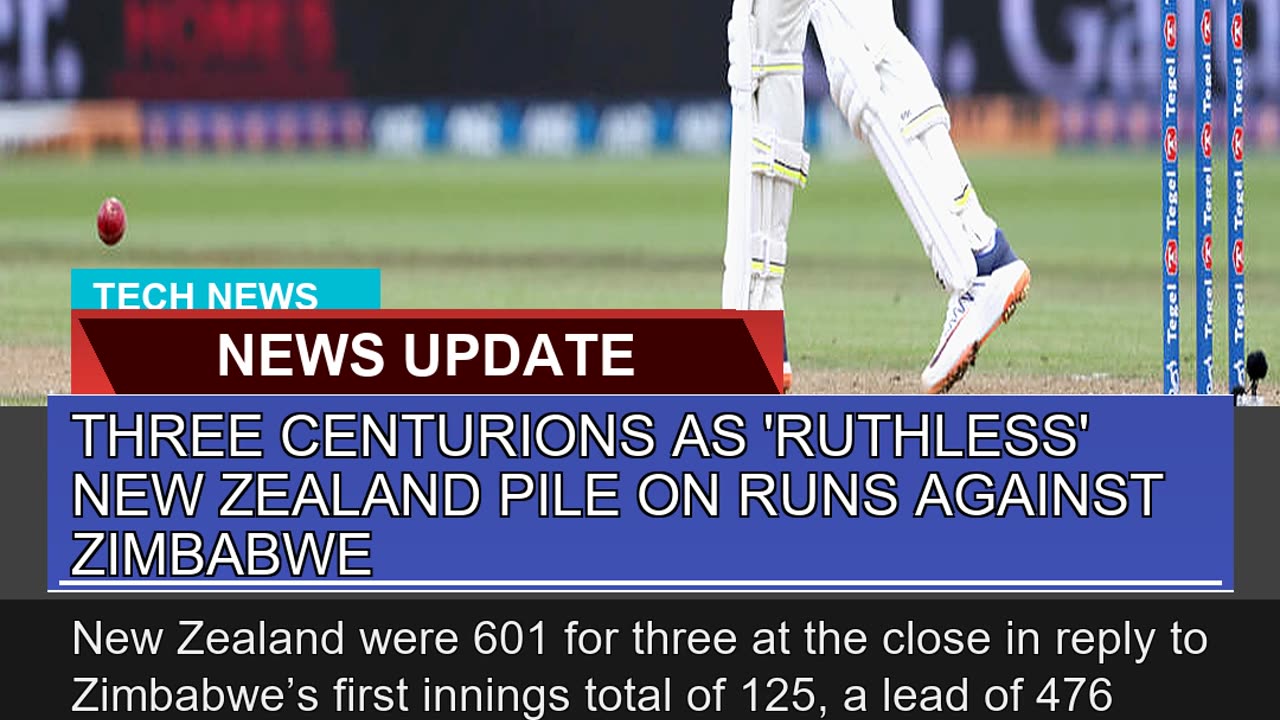 Three Centurions as Ruthless New Zealand Pile on