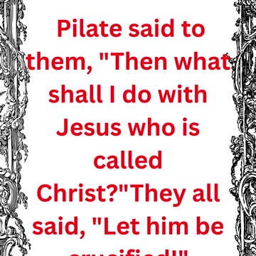 "Crucify Him!" — The Crowd’s Verdict matthew 27:22,23 #shorts #youtube #ytshorts #jesus #views #yt