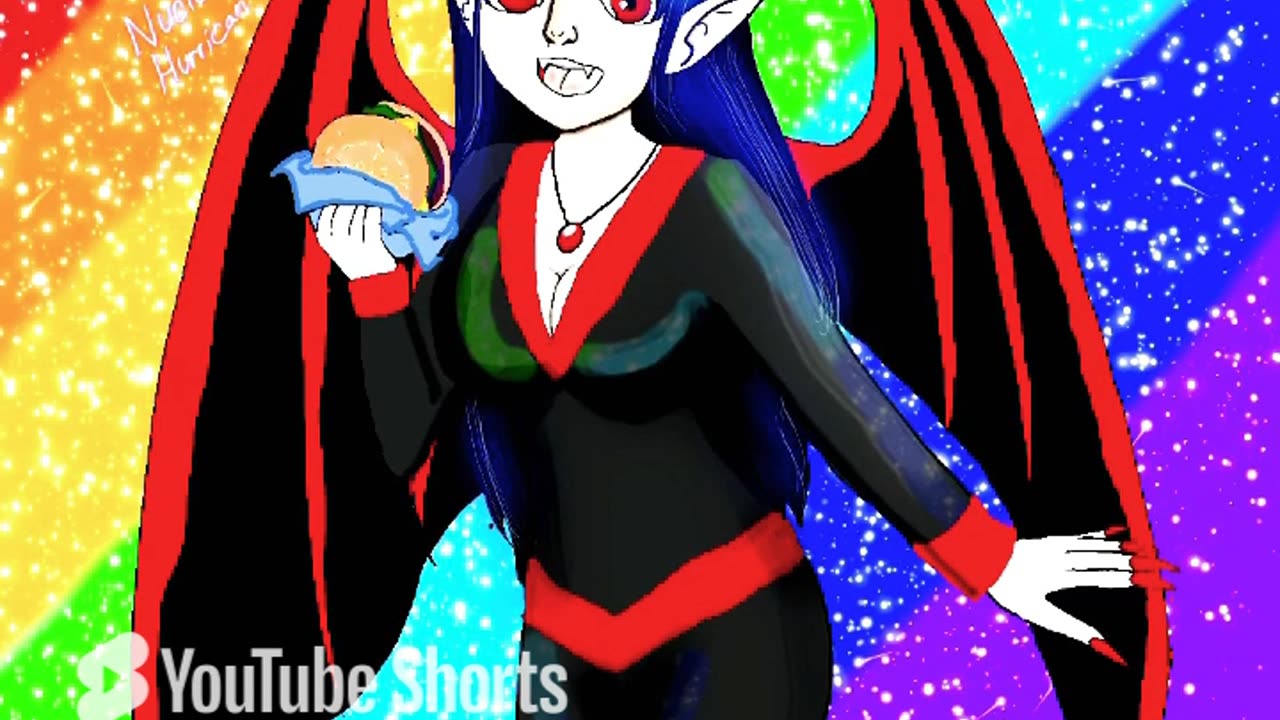 Oc speedpaint nuclear in 80’s clothing