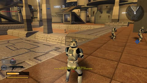 Star Wars Battlefront II 2005: Instant Action Conquest Bespin Republic Gameplay (Xbox DLC Mod)