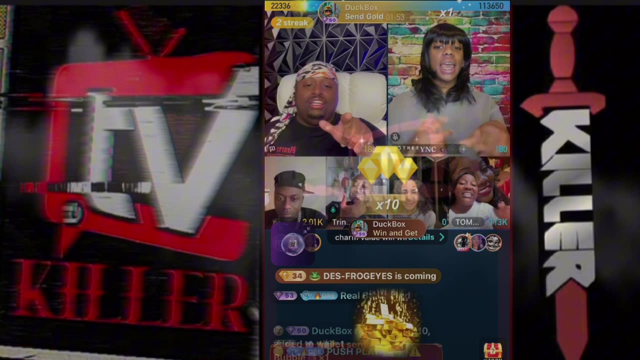 MR FINNENESS DISRESPECTS TRINA B B MOTHER ALL HELL BREAKS OUT