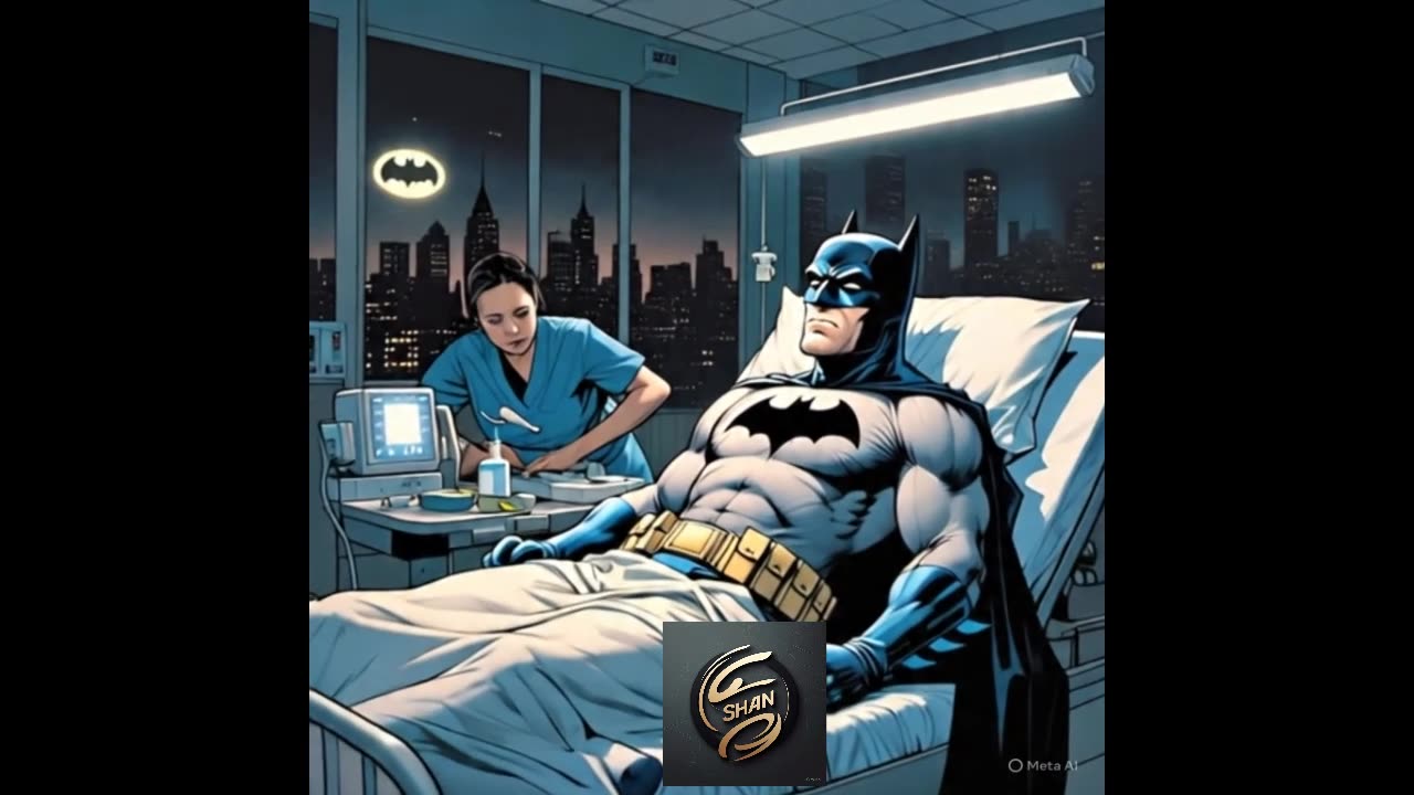 INJURED BATMAN