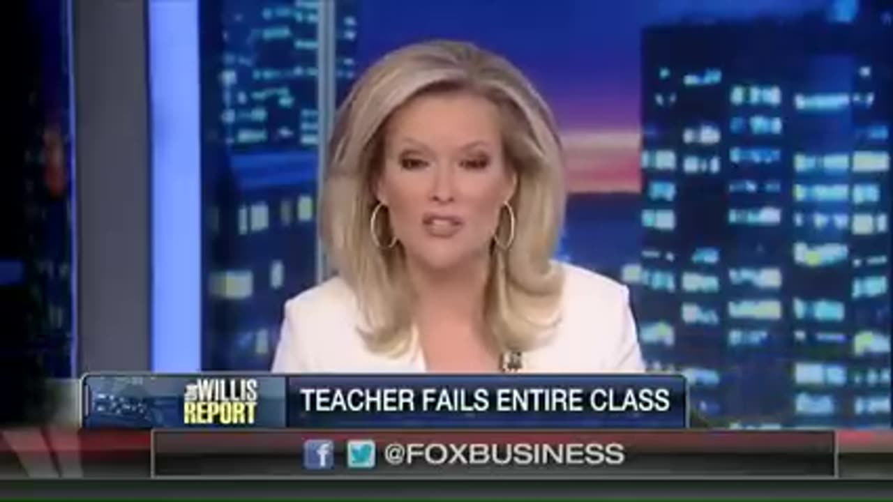 The entire class is flunked by the college lecturer.