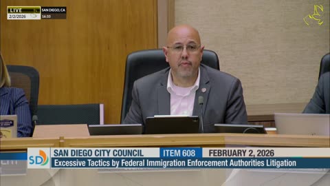 Eye of the STORM LIVE -> San Diego City Council Meeting 02/02/26 Part 2