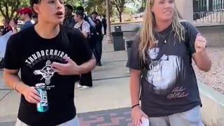 She lost it when he said you don’t deserve it