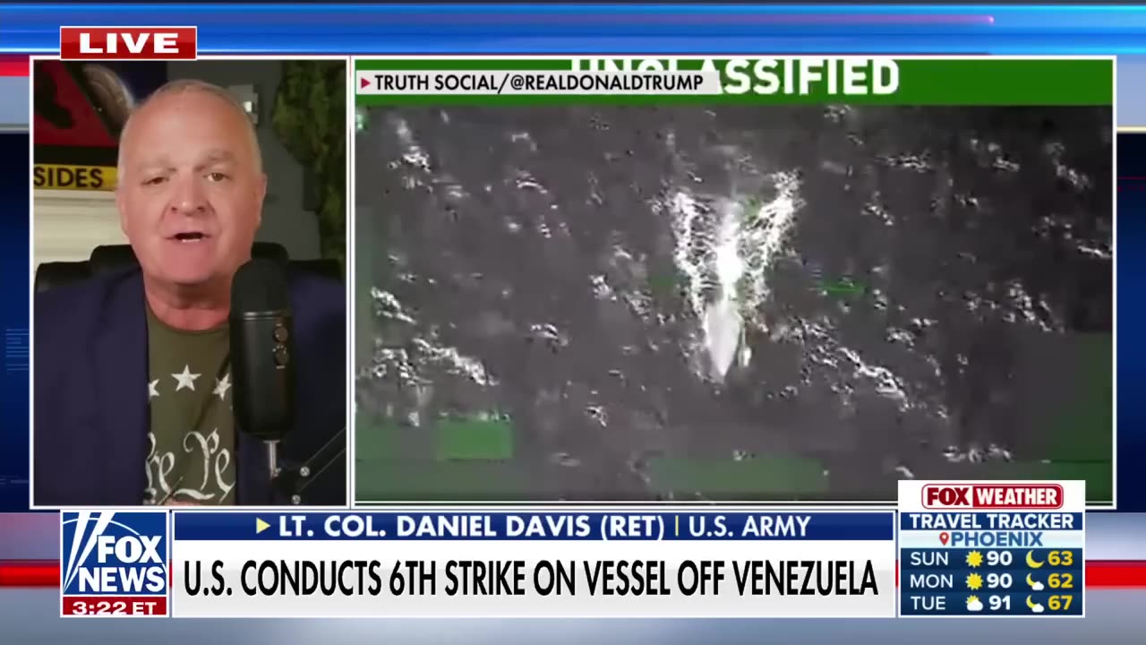 Retired US Army colonel has some questions about Venezuela strikes