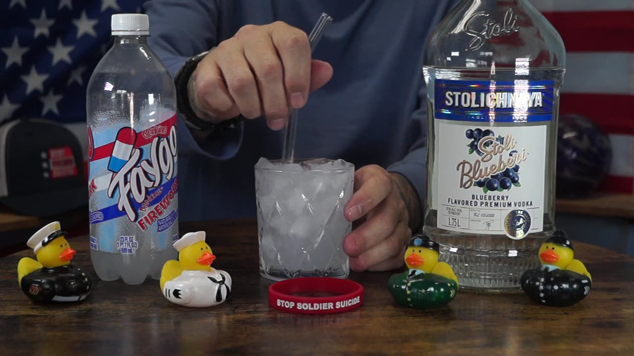 John Teller - Stoli Blueberry Vodka & Faygo Firework Soda