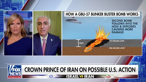 Exiled crown prince of Iran says he hopes conflict 'doesn't get to this point'