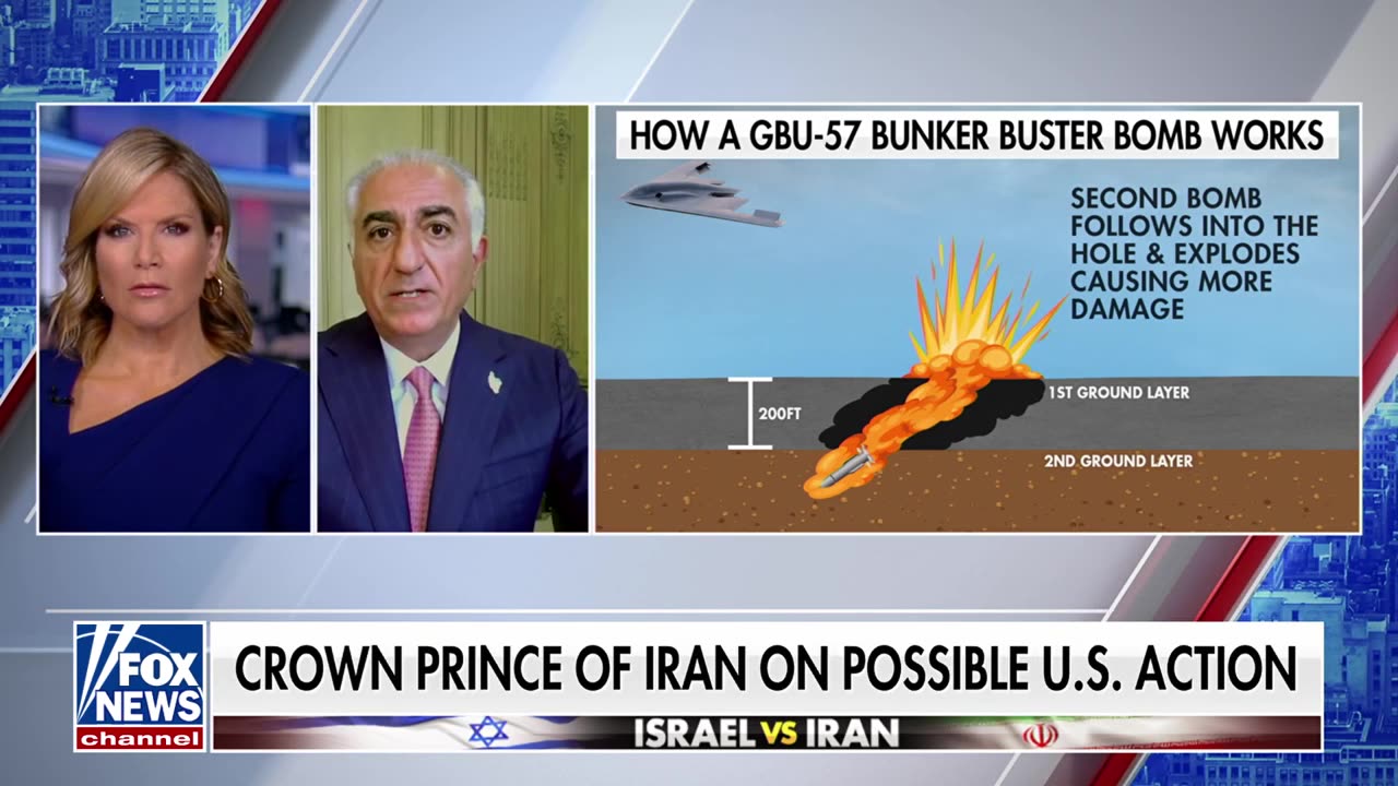 Exiled crown prince of Iran says he hopes conflict 'doesn't get to this point'