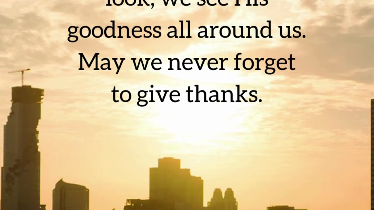 Thank You, Lord, for Your abundant blessings. 🌼