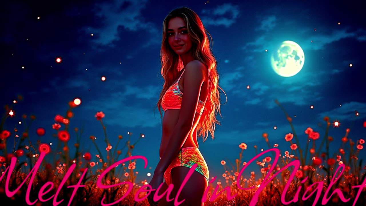 Electronic Music. Song Melt the Soul in the Nigh.