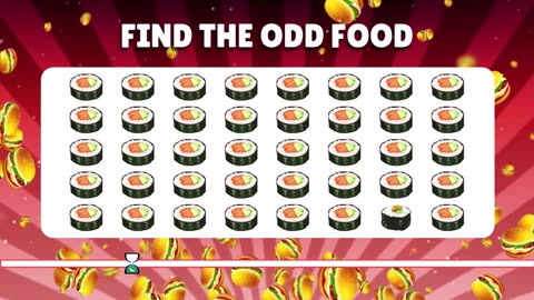 Find the ODD One Out - Food Edition! | Easy, Medium, Hard - 60 Levels Emoji Quiz