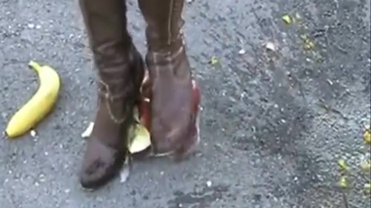 Crush Under Brown Boots