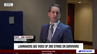 'Could they have paddled to shore'? Mika stunned by GOP lawmaker's response to new strike footage