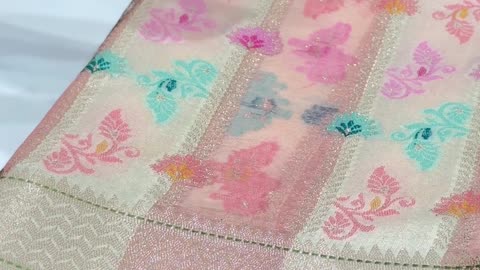 Buy Best Rangkat organza saree in Hubli and India at Rajsilkvilla