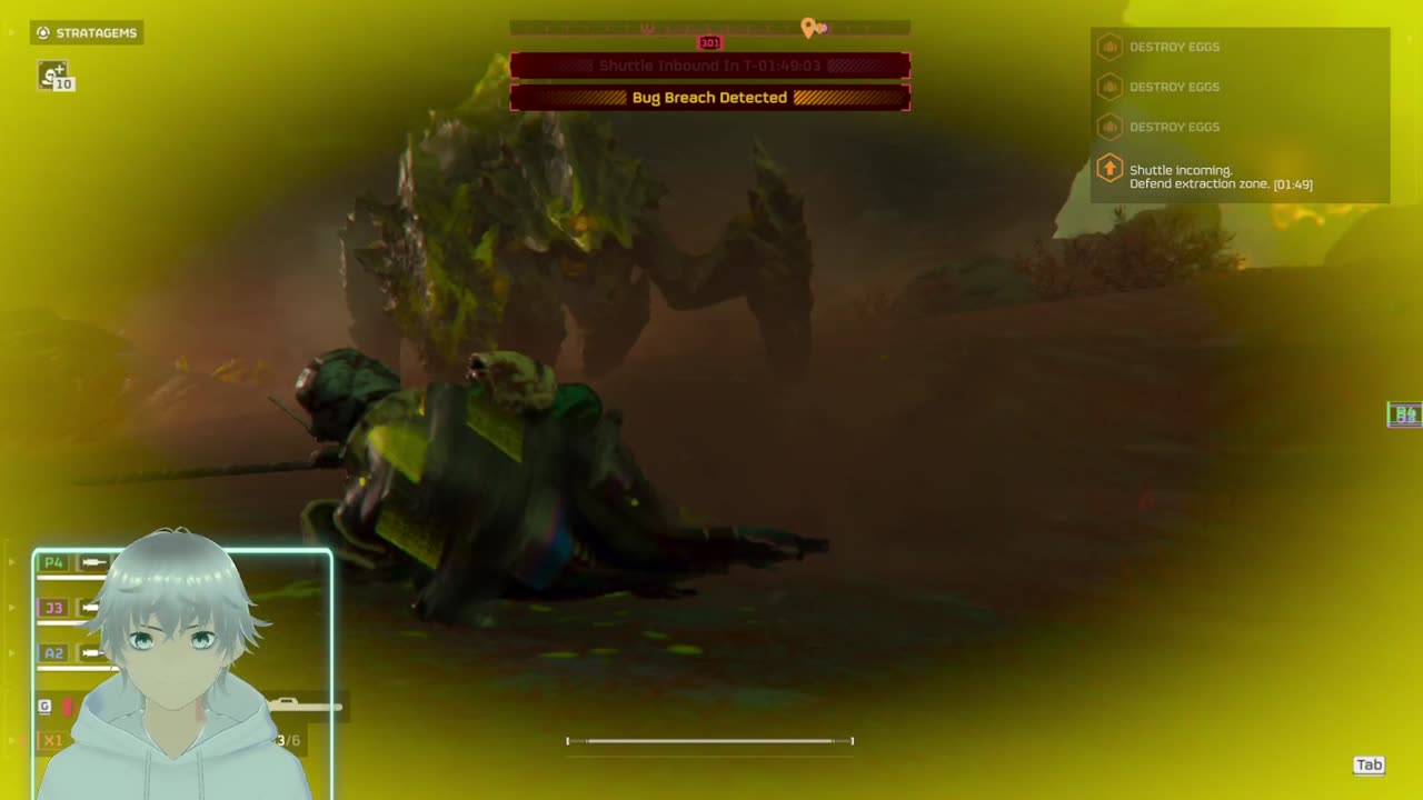 BEEFY LOBSTER In #helldivers2 #vtuber #christian