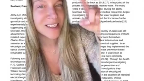 Electrolyzed (ionized) water 💧 The healing benefits of drinking REAL