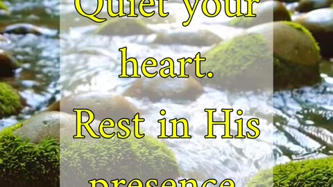 Peaceful River | 1 Minute Prayer Music for the Soul