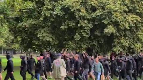 The Dutch are standing up against the feral invaders imported by jews. This is beautiful!!!!