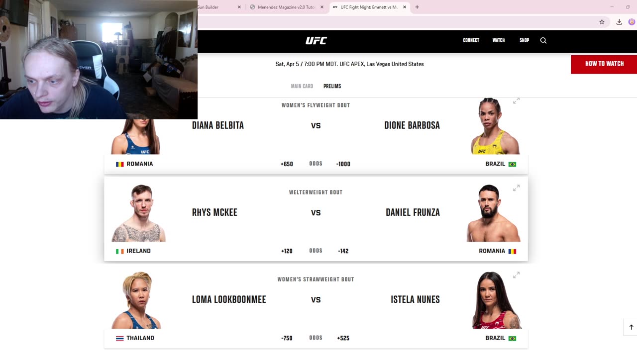 Another Josh Emmet KO incoming | UFC IFHT NIGHT PREDICTIONS