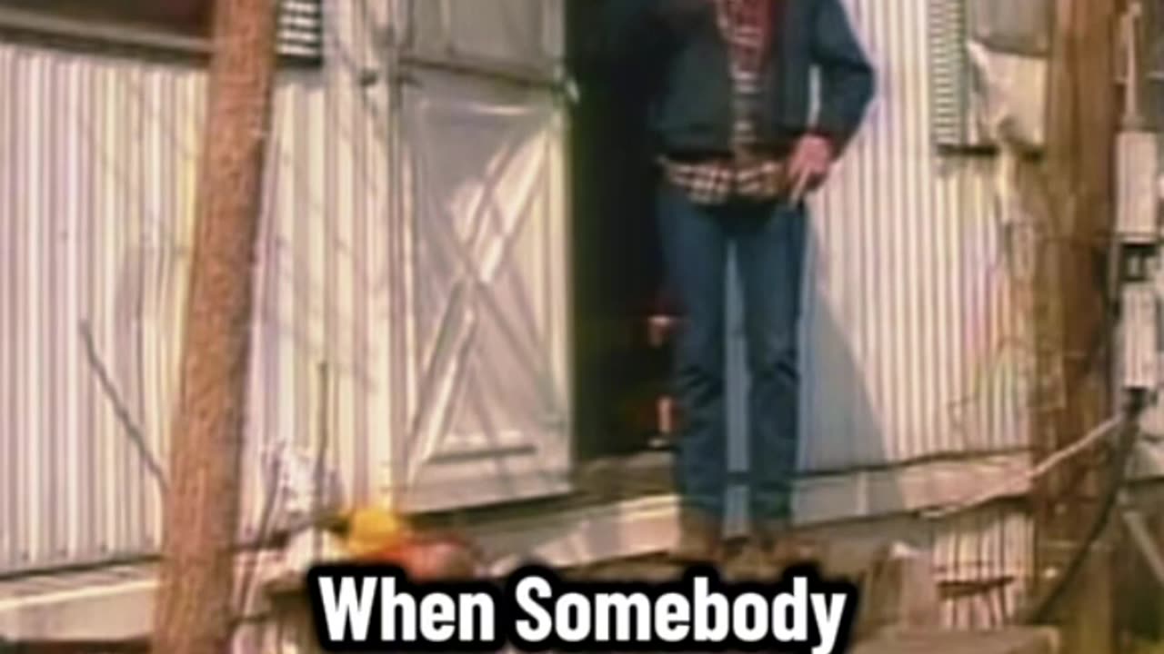 When somebody ask why I don't like to be around people
