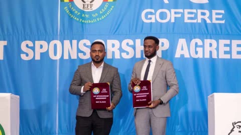 Gofere signs deal with the Ethiopian Football Federation