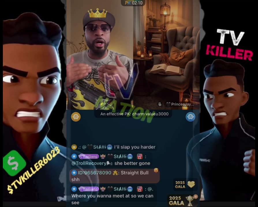 Kevin Jones proves to Prince J. Hes nothing but a Tomikay ass kisser.