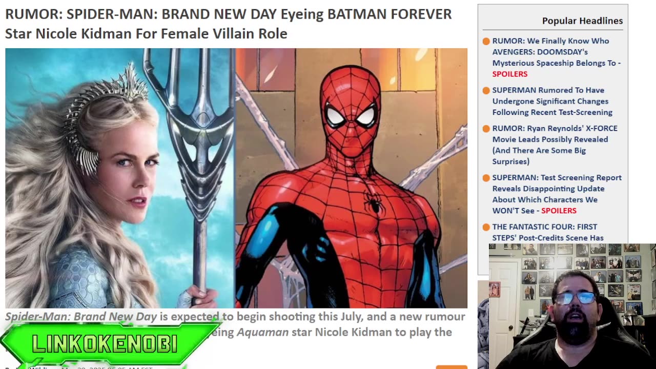 Nicole Kidman Rumored To Be In Next Spider Man Movie