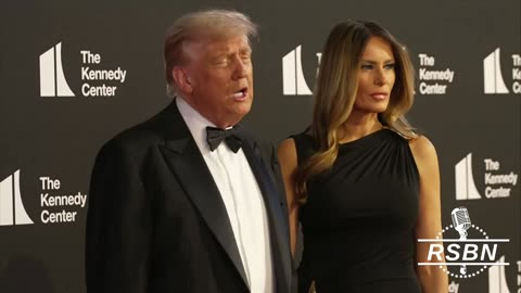 WATCH: President Trump and Melania arrive at the Kennedy Center to watch Les Miserables - 6/11/2025
