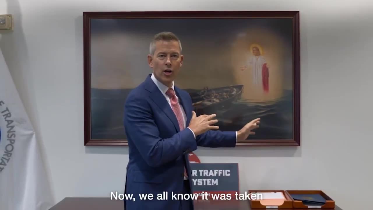 Secretary Sean Duffy: 'We are moving Jesus out of the basement at the Merchant Marine Academy!'