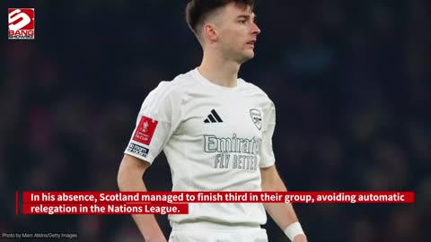 Steve Clarke confessed Kieran Tierney's Scotland return gives him 'a lot to think about'