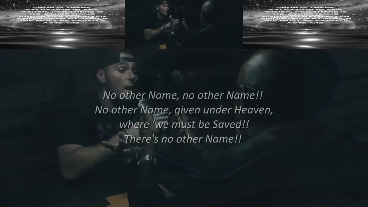 Rare of Breed ~ No Other Name { Lyrics ) Remix 1 Christcore