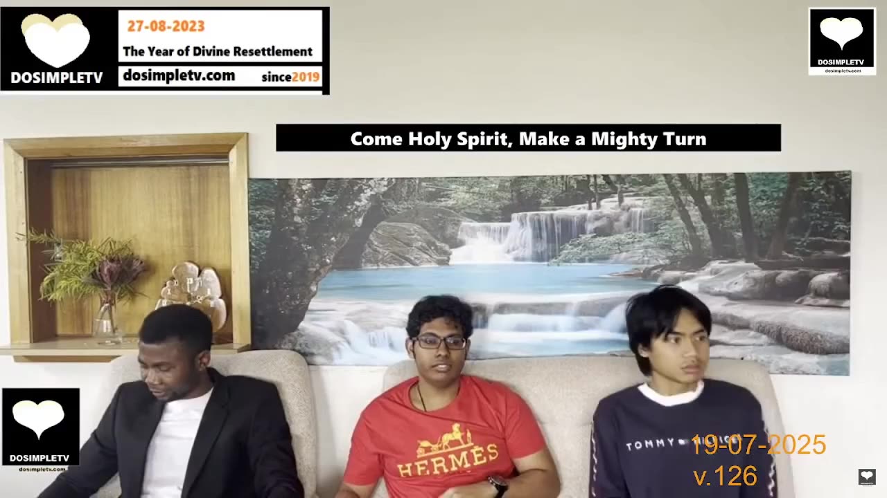 V.126 Pride Has Deceived You || Live 19-07-2025 || DosimpleTV