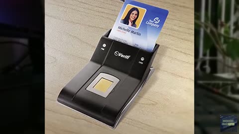 Verifi P5500 Premium Metal Smart Card & Fingerprint Reader