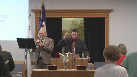 Sunday School. Pastor Troyer; Experiencing God's Glory