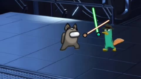 Dark Vexst Among Us vs Perry The Platypus