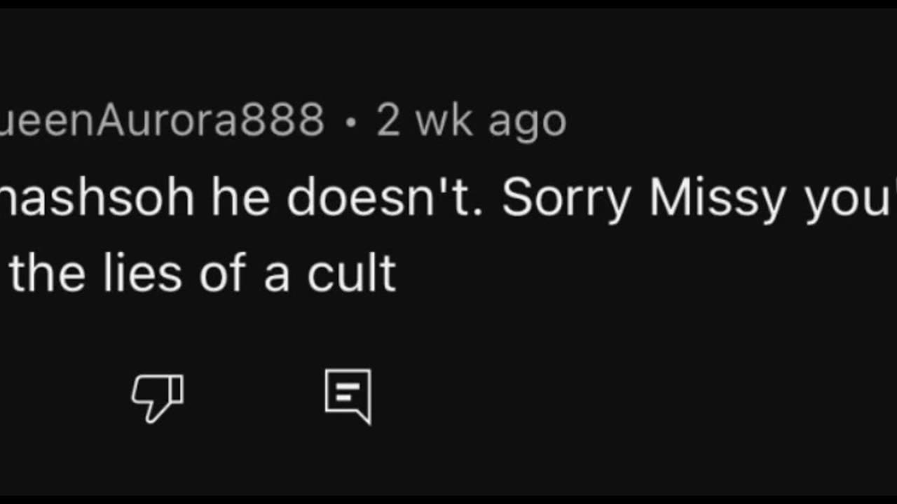 Queen aurora attacking christians like the demonic demon she is