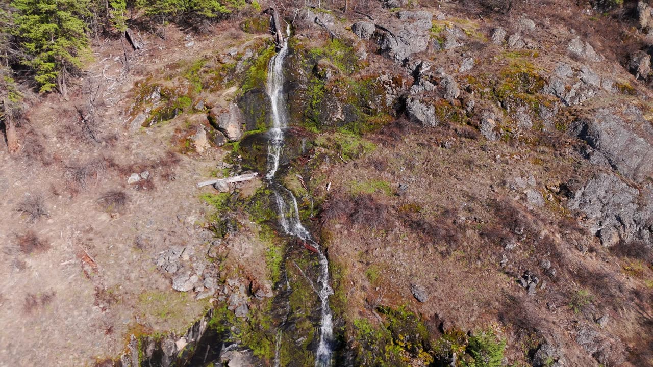 The 13 Mile Trail Waterfall