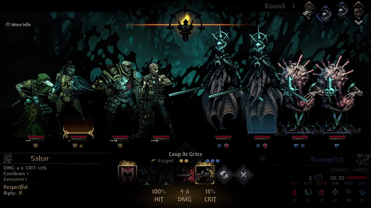 (Darkest Dungeon 2) Grandslam 3, Act 3, 4/6, The Tangle