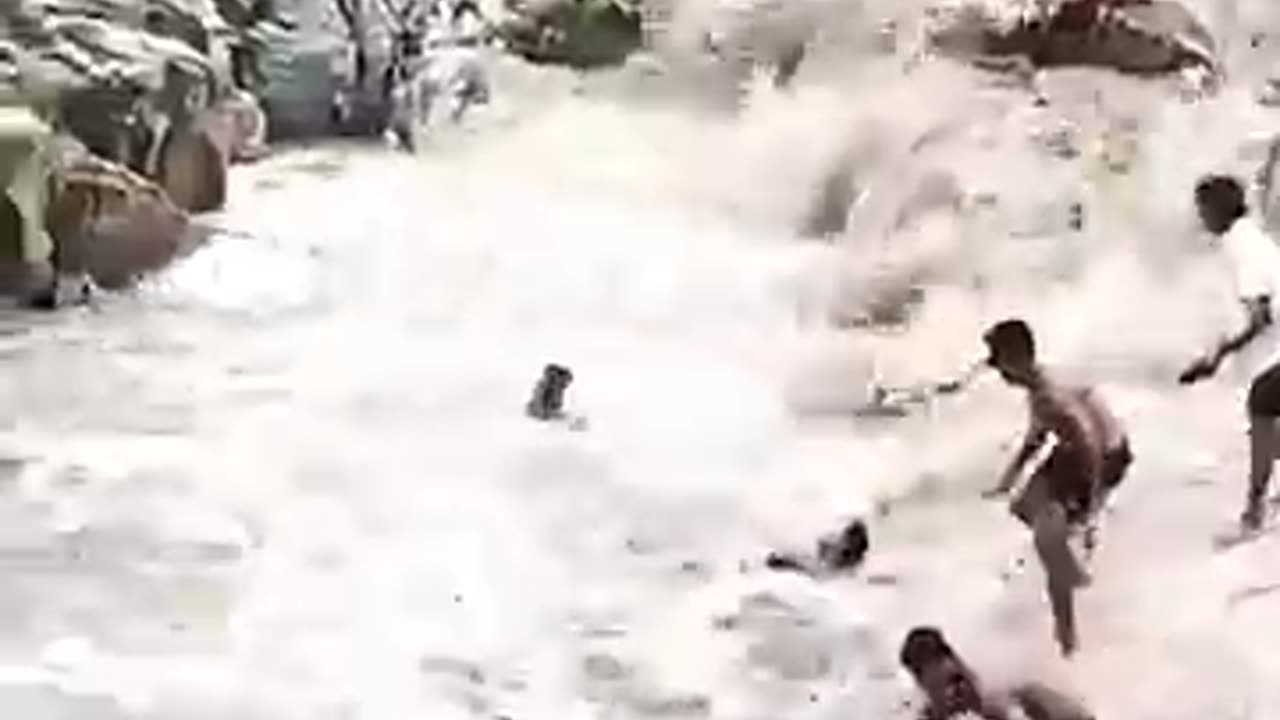 They were one slip from disaster…
