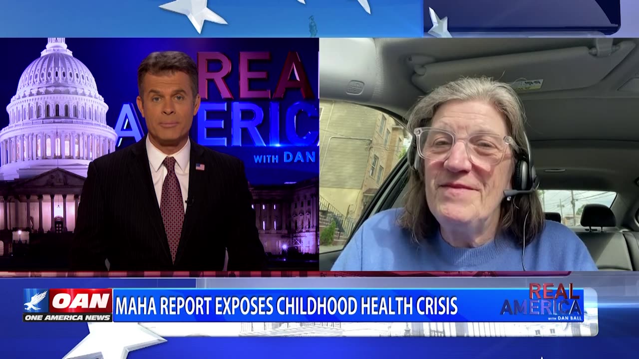 REAL AMERICA -- Dan Ball W/ Mary Holland, MAHA Releases Report On Chronic Disease Causes, 5/23/25
