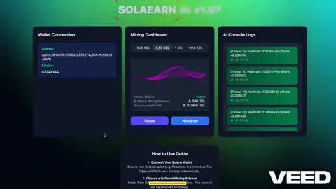 Solana AI Agent Script 2025 That Prints SOL