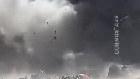 An Israeli Air Force strike destroyed a building at the Islamic University in Gaza City
