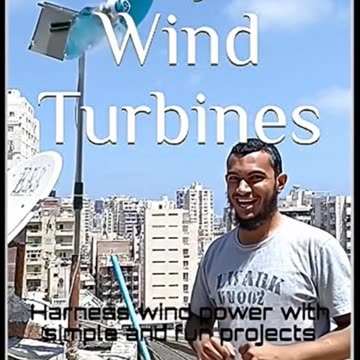 I made a Simple and Beautiful #Wind Turbine #AeroArduino