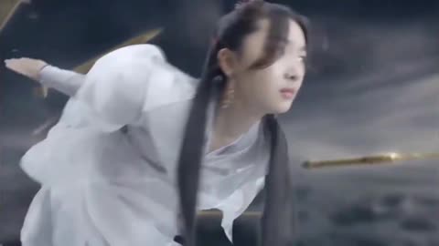 Chinese full action scene
